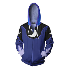 Unisex My Little Pony Friendship is Magic Hoodies Princess Luna Cosplay Hooded Sweatshirt Casual Zip Up Streetwear - INSWEAR
