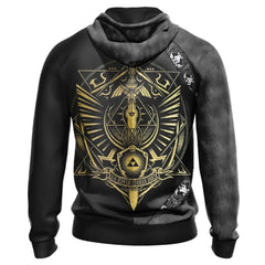 Unisex The Legend of Zelda Zip Up Hoodies Sweatshirt Cosplay Casual Coat Streetwear - INSWEAR