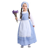 Girls Costume Deluxe Prairie Dress for Halloween Costume Dress Up Party - INSWEAR