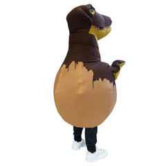 Kids Hatching Eggs Dinosaur Trex Inflatable Costume Christams Dino Egg Cosplay Blow Up Suit - INSWEAR