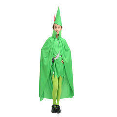 Adult Kids St Patrick‘s Day Green Cloak Fancy Dress Outfit Costume - INSWEAR