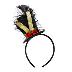 Girls Royal Honour Guard Tutu Dress with Headband Fancy Cosplay Tutu Dress Tulle Costume Outfit - INSWEAR