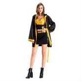 Halloween Adult Women Boxing Costume Boxer Role Playing Robe Halloween Carnival Cosplay Fancy Dress - INSWEAR