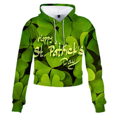 Adult Hoodie St. Patrick‘s Day Sweatshirt Irish Paddys Fashion Print Hoody Hooded Pullover Sweatshirt - INSWEAR