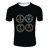 Unisex The Owl House T-shirt Men Women Summer O-neck T-shirt Casual Street 3D Print Shirts - INSWEAR