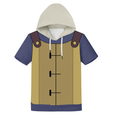 Unisex The Owl House Hooded Tshirt Hunter Cosplay 3D Printing Short Sleeve Spring T-shirt Tops - INSWEAR