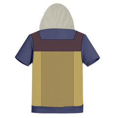 Unisex The Owl House Hooded Tshirt Hunter Cosplay 3D Printing Short Sleeve Spring T-shirt Tops - INSWEAR