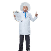 Einstein Scientist Kids Children Cosplay Costume Outfits Halloween Carnival Party Disguise Suit