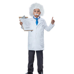 Einstein Scientist Kids Children Cosplay Costume Outfits Halloween Carnival Party Disguise Suit