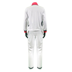 White and red Sportswear Cosplay Costume Outfits Fantasia Halloween Carnival Party Disguise Suit