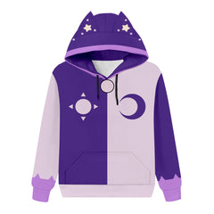 The Owl House Season 3 King Kids Children Cosplay Hoodie Printed Hooded Sweatshirt Casual Streetwear Pullover