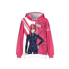 BLUE LOCK Anime Adult Cosplay Hooded Sweatshirt Casual Streetwear Pullover Hoodie - INSWEAR