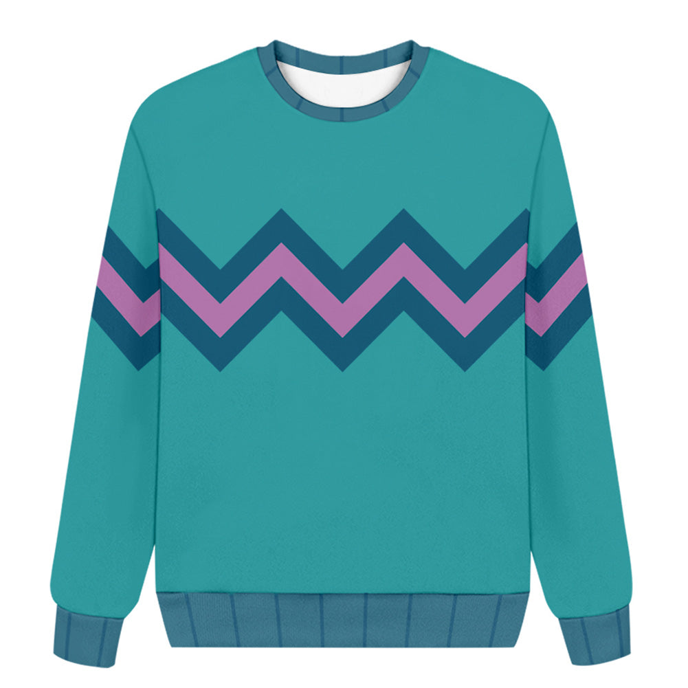 The Owl House Luz Noceda Eda King Cosplay Hoodie Casual Streetwear Pullover