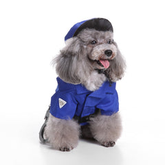 Pet Cute Policeman Costumes Cop Clothes Cosplay Dog and Cat Party Suits - INSWEAR