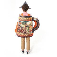 Beer Cup 3D KIds Children Cosplay Costume Outfits Halloween Carnival Suit