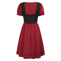 Renaissance Medieval Cosplay Costume Dress Outfits Halloween Carnival Suit