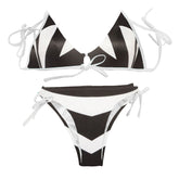 Barbie Bikini Black and White Swimsuit Cosplay Costume Outfits Fantasia Halloween Carnival Party Disguise Suit