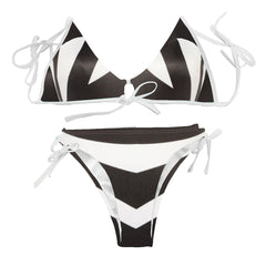 Barbie Bikini Black and White Swimsuit Cosplay Costume Outfits Fantasia Halloween Carnival Party Disguise Suit