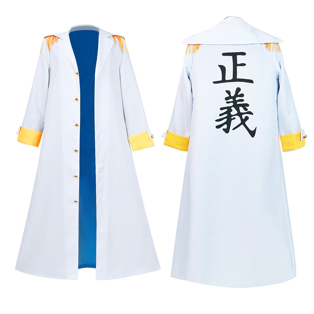 One Piece Admiral Of The Navy Outfits Halloween Carnival Suit Cosplay Costume