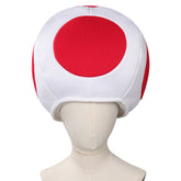 The Super Mario Bros. Movie Toad/KINOPIO Cosplay Hat Cap Winter Halloween Carnival Party Costume Props Xmas Gifts