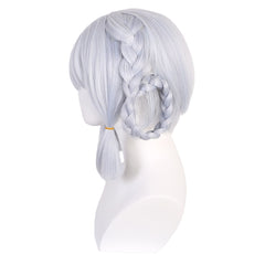 Genshin Impact Kamisato Ayaka Cosplay Wig Heat Resistant Synthetic Hair Carnival Halloween Party Props