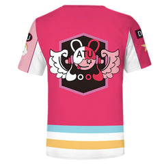 Adults One Piece Film Red Uta Cosplay T-shirt Men Women Summer 3D Print Short Sleeve Shirt - INSWEAR