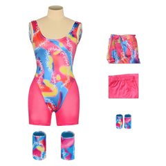 Movie Barbie 2023 Barbie Kids Children Cosplay Costume Outfits Halloween Carnival Party Disguise Suit