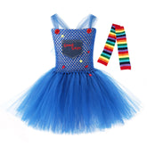 Kids Girls Child‘s Play Cosplay Costume Dress Outfits Halloween Carnival Suit