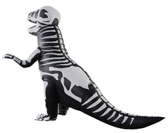 Adult Skeleton Inflatable Dinosaur Costume T-Rex Blow up Costume - INSWEAR
