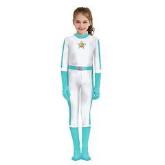 The Super Mario Bros. Princess Rosalina Kids Girls Cosplay Costume Jumpsuit Halloween Carnival Suit