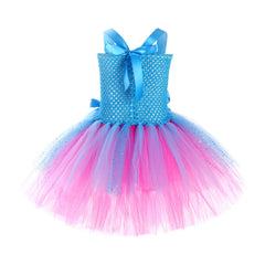 Girls Cosplay Costume Kids Tutu Dress Outfits Fantasia Halloween Carnival Party Disguise Suit