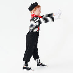 Children‘s Joker Cosplay Costume Kids Outfits  Halloween Carnival Party Suit