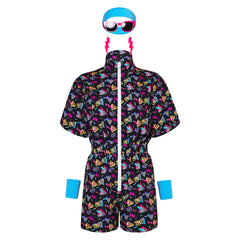 80s 90s Jogging Uits Track Suits 2 Piece Set Cosplay Costume Outfits Halloween Carnival Suit