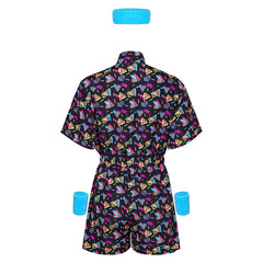 80s 90s Jogging Uits Track Suits 2 Piece Set Cosplay Costume Outfits Halloween Carnival Suit