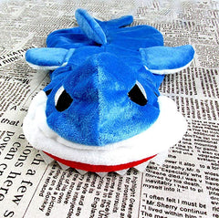 Adorable Blue Shark Halloween Pet Costume Hoodie Coat for Dogs and Cats - INSWEAR