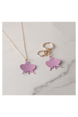 JoJo’s Bizarre Adventure Stone Ocean Jolyne Cujoh Butterfly Key Chain Necklace Gifts