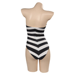 Barbie Barbie basic black and white striped swimsuit suit Cosplay Costume Outfits Halloween Carnival Party Disguise Suit Barbie