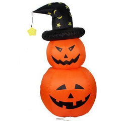Halloween Self-Inflatable Pumpkins Yard Art Decoration - INSWEAR