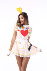 Women Valentine's Day Key Love Costume Lover Confession Party Cosplay Clothes - INSWEAR