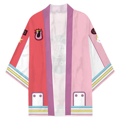 Anime One Piece Film Red Uta Cloak Kimono Cardigan Robe Cosplay Summer Casual Streetwear - INSWEAR