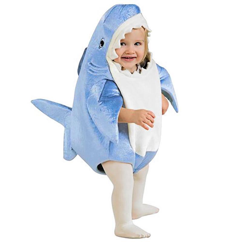 Halloween Baby Child Deluxe Shark Cosplay Costume - INSWEAR
