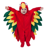 Vivid Colored Cute Baby Parrot Jumpsuit Outfit Costume For Halloween - INSWEAR