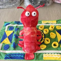 Red Cute Lobster Shape Pet Clothes Cosplay Soft Texture Dogs Hooded Coat Costume Halloween Pets Supplies - INSWEAR