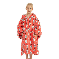 Kids Animal Series Wearable Hoodie Blankets Oversized Lightweight Warm Cozy Blanket Hoodie Sweatshirt - INSWEAR