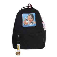 Don't Toy With Me Miss Nagatoro Cosplay Student School Bag Travel Backpack Double Strap Shoulder Bag