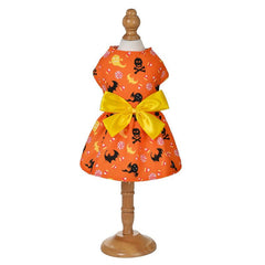 Halloween Cute Cat Dog Dress Princess Style Dresses for Small Dogs Cats Skirt Dress Pet Apparel - INSWEAR