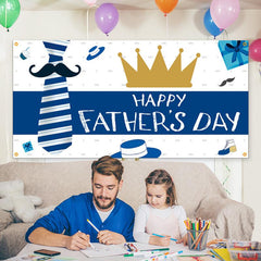 Happy Father's Day Photography Backdrop Father's Day Theme Background Family Party Decoration Daddy Studio Props - INSWEAR