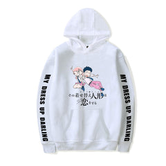Unisex Adult My Dress-Up Darling Hoodies 3D Printed Hooded Sweatshirt Casual Pullover Streetwear Lounge Wear - INSWEAR