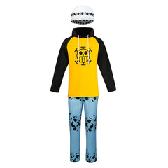 One Piece Trafalgar D. Water Law Cosplay Costume Outfits Halloween Carnival Party Disguise Suit