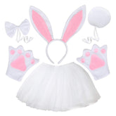 Easter Rabbit Kids Girls Cosplay Tutu Dress Outfits Halloween Carnival Suit